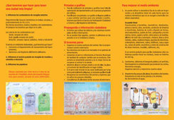 Folleto en espa�ol de la campa�a